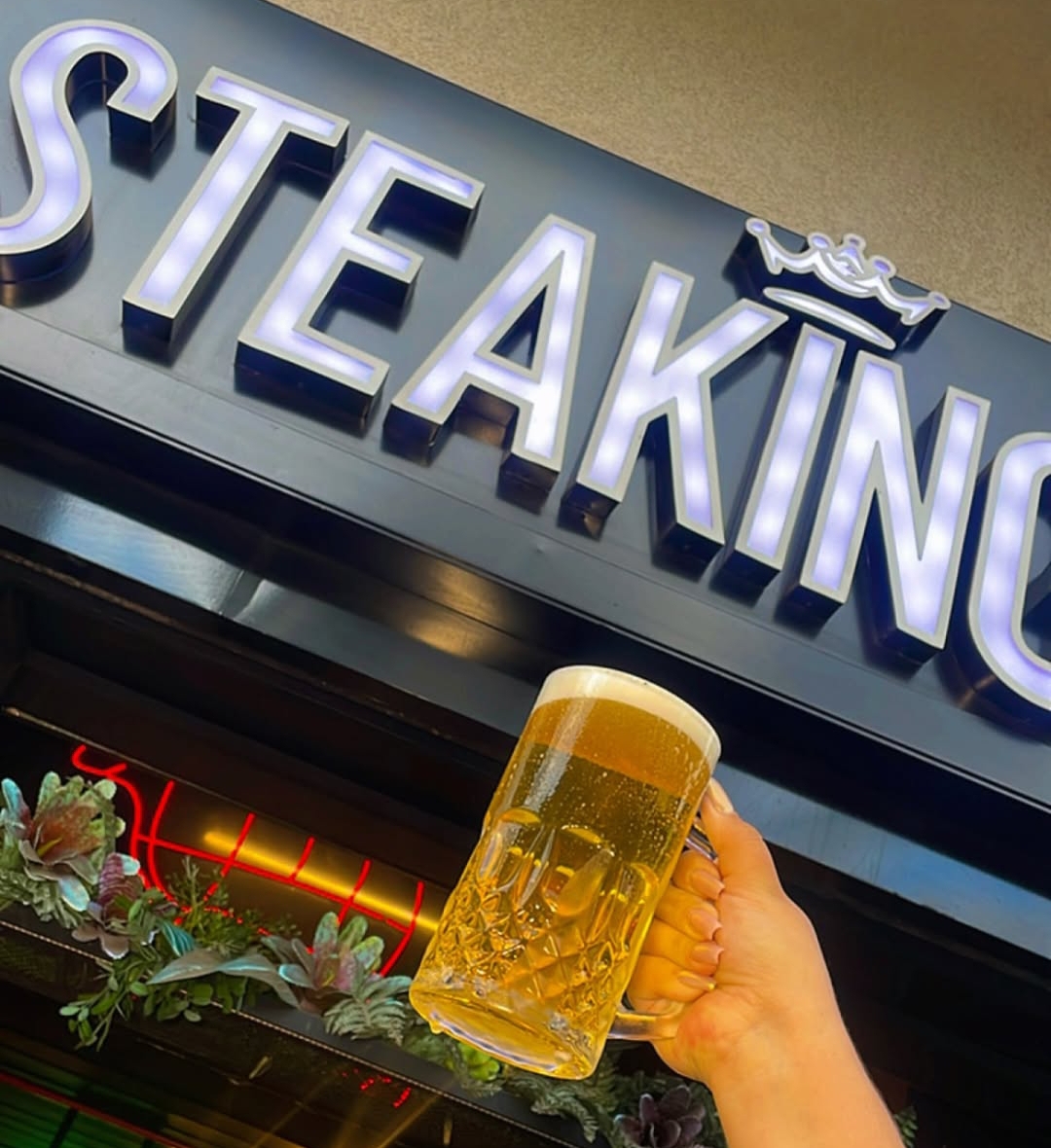 Steaking