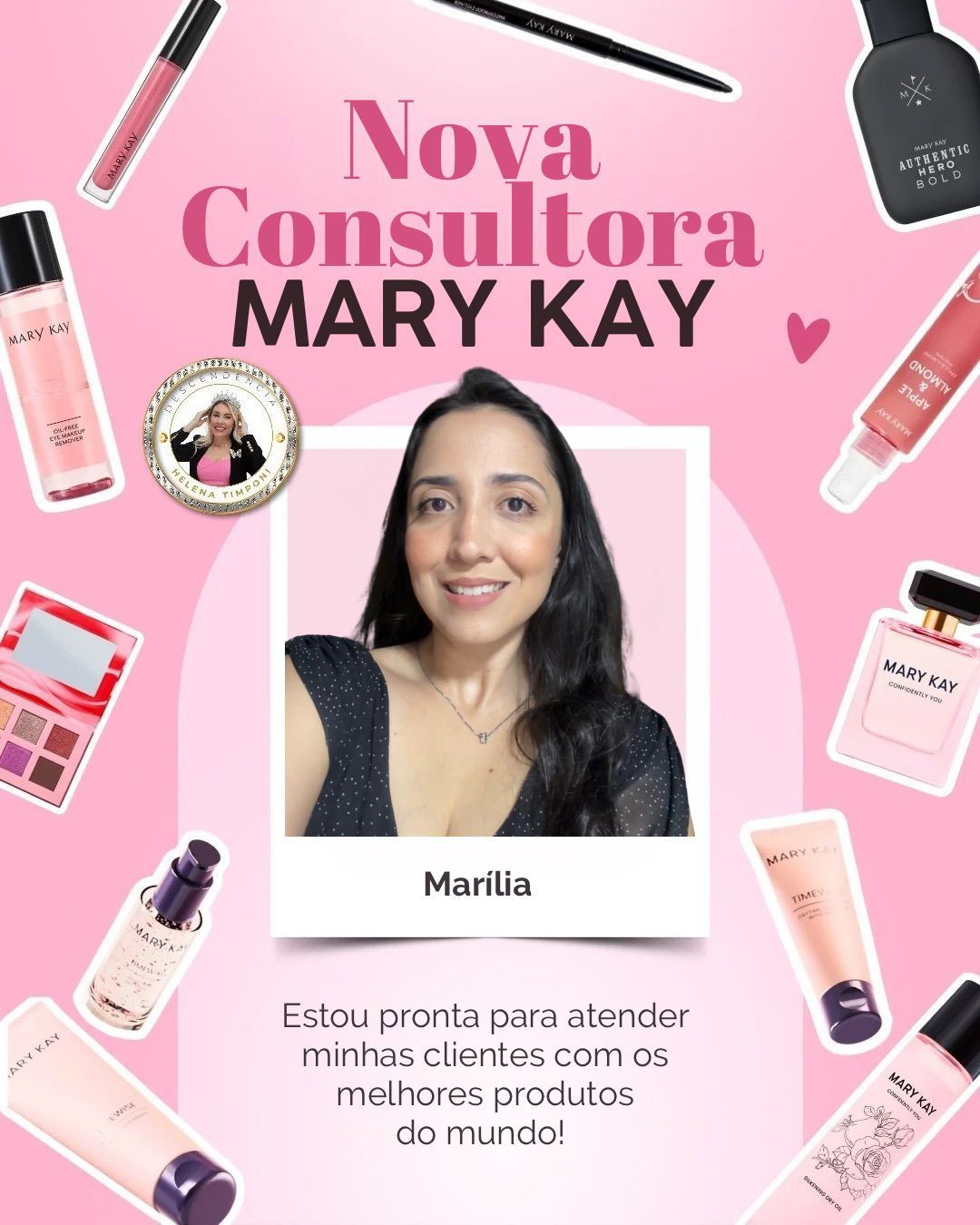 Mary Kay com Marília