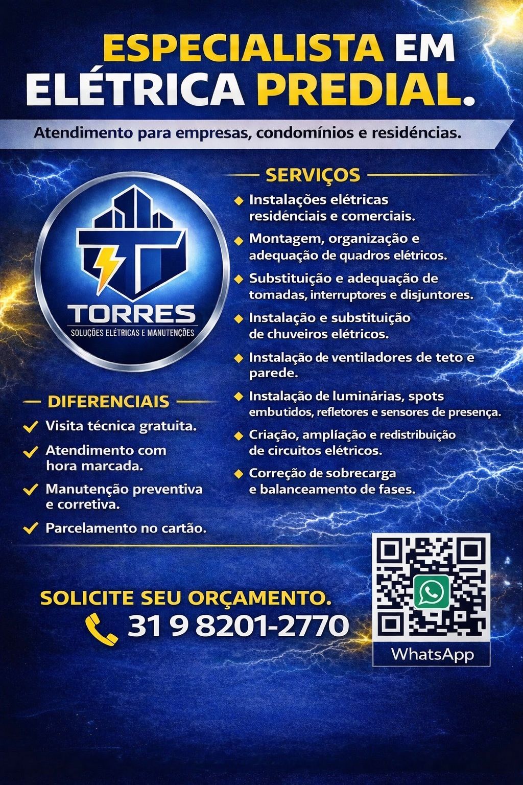 Torres - Soluções Elétricas e Manutenções