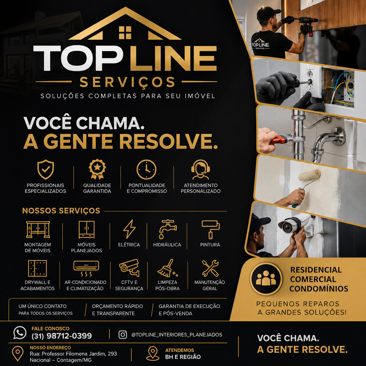 Top line serviços 
